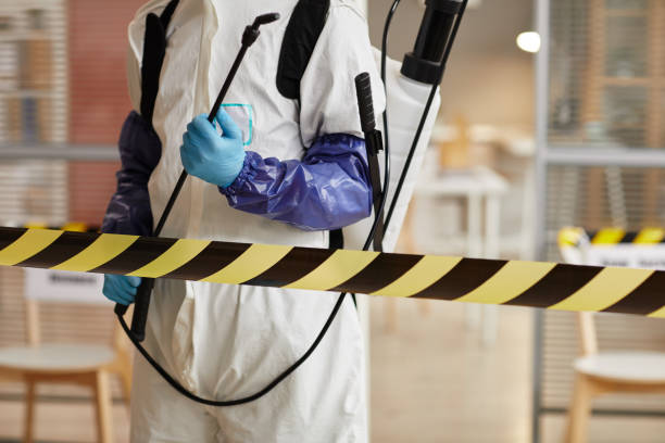 Professional Biohazard Cleanup technician working in Iona, MN